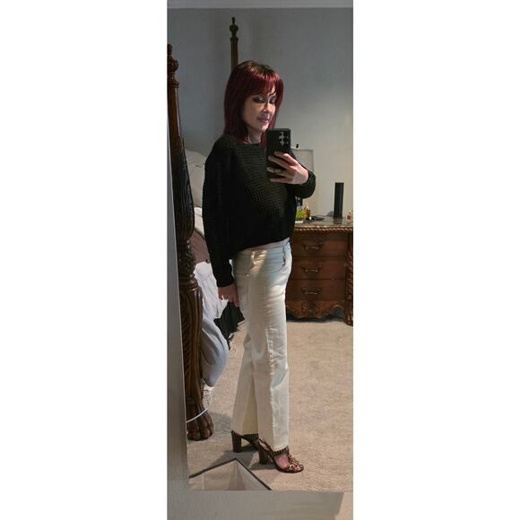 Vertigo Waffle Knit Sweater NWT Size L - Picture 3 of 13